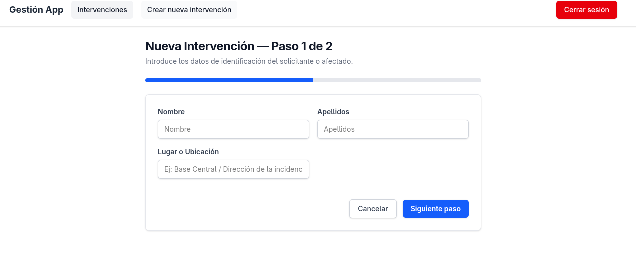 Intervention Management